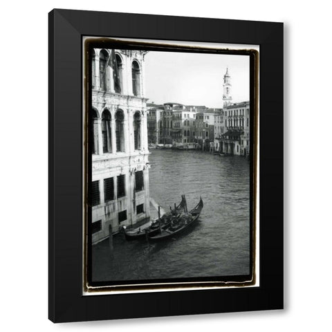 Waterways of Venice VI Black Modern Wood Framed Art Print by DeNardo, Laura
