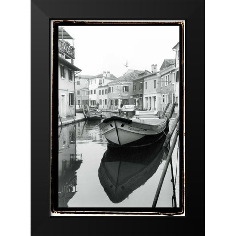 Waterways of Venice VIII Black Modern Wood Framed Art Print by DeNardo, Laura