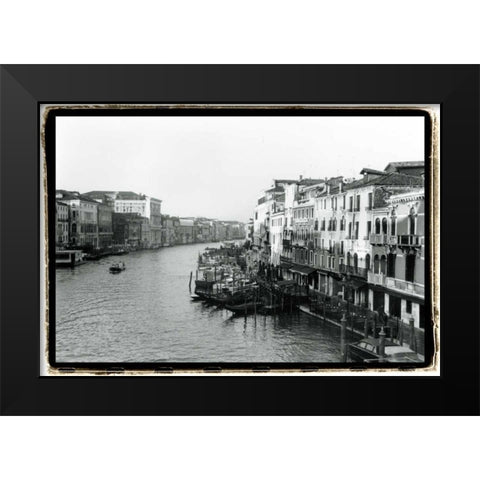 Waterways of Venice XIII Black Modern Wood Framed Art Print by DeNardo, Laura