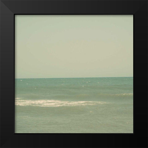 Carolina Beach I Black Modern Wood Framed Art Print by Ludwig, Alicia