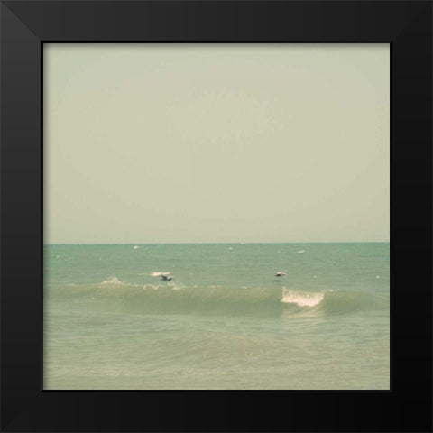 Carolina Beach III Black Modern Wood Framed Art Print by Ludwig, Alicia