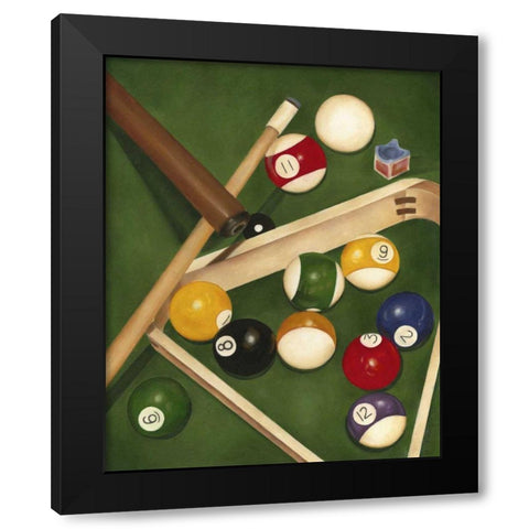 Rackem Up I Black Modern Wood Framed Art Print by Goldberger, Jennifer