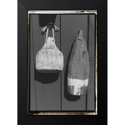 Marks the Spot Black Modern Wood Framed Art Print by DeNardo, Laura