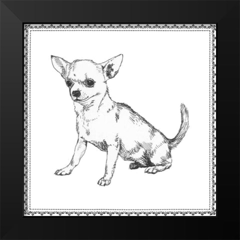Best in Show II Black Modern Wood Framed Art Print by Meagher, Megan