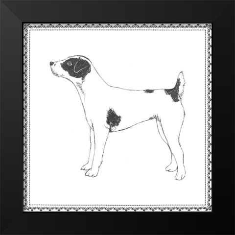 Best in Show VI Black Modern Wood Framed Art Print by Meagher, Megan