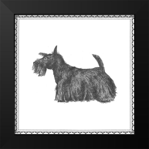 Best in Show IX Black Modern Wood Framed Art Print by Meagher, Megan