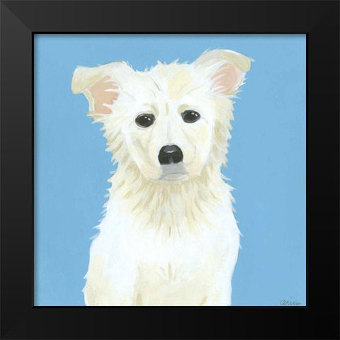 Booni Black Modern Wood Framed Art Print by Vess, June Erica