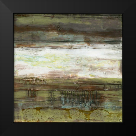 Speckled Plane II Black Modern Wood Framed Art Print by Goldberger, Jennifer