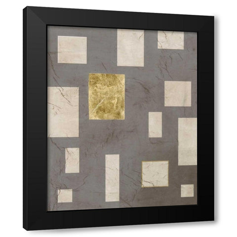 Metro Edge I Black Modern Wood Framed Art Print by Lam, Vanna