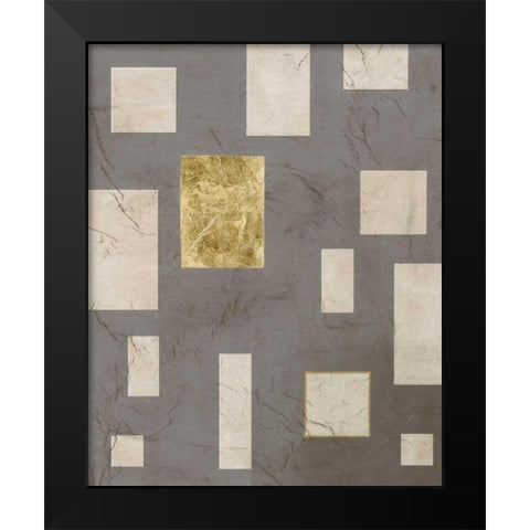 Metro Edge I Black Modern Wood Framed Art Print by Lam, Vanna