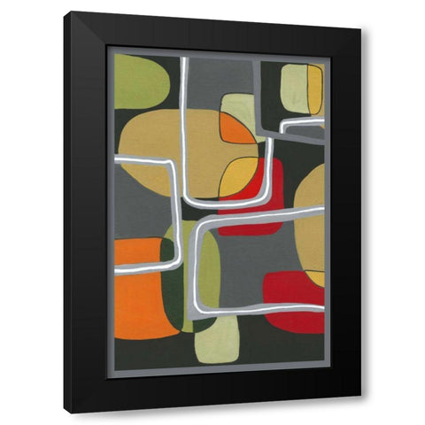 Possibilities I Black Modern Wood Framed Art Print with Double Matting by Taylor, Kris
