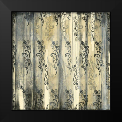 Aged Elegance I Black Modern Wood Framed Art Print by Goldberger, Jennifer