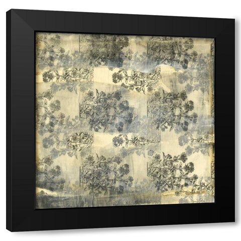 Aged Elegance II Black Modern Wood Framed Art Print with Double Matting by Goldberger, Jennifer