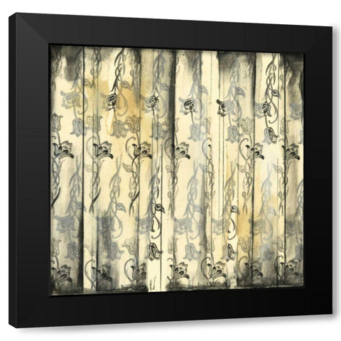 Aged Elegance III Black Modern Wood Framed Art Print with Double Matting by Goldberger, Jennifer