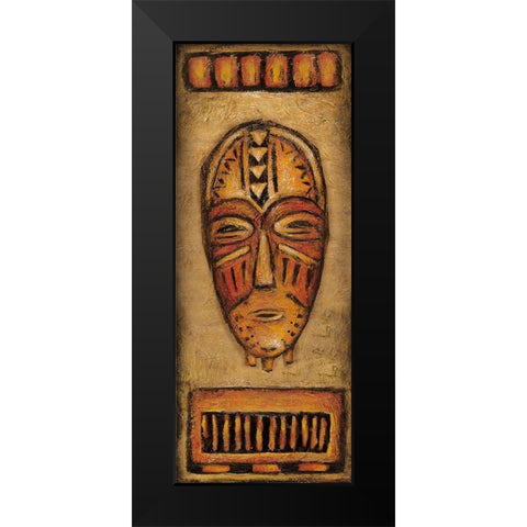 Swahili I Black Modern Wood Framed Art Print by Zarris, Chariklia