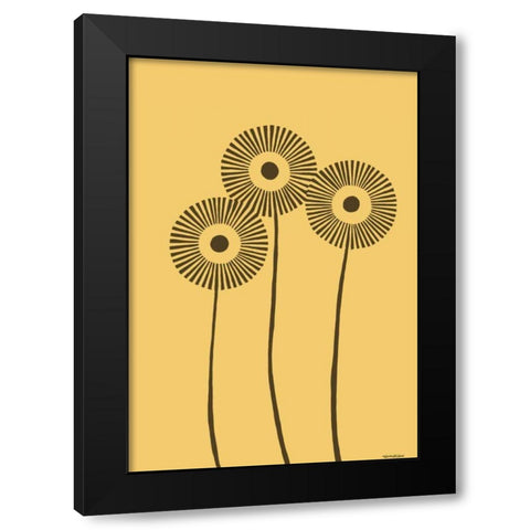 Dandy Dichromatics III Black Modern Wood Framed Art Print with Double Matting by Lam, Vanna