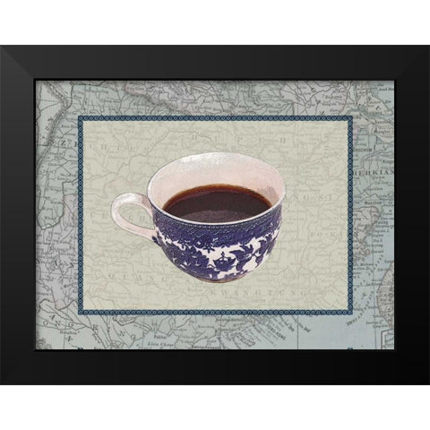 International Cup I Black Modern Wood Framed Art Print by Vision Studio