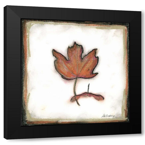 Fall Color II Black Modern Wood Framed Art Print by Ludwig, Alicia
