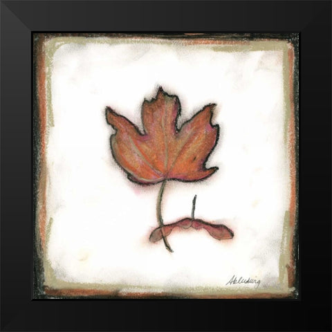 Fall Color II Black Modern Wood Framed Art Print by Ludwig, Alicia