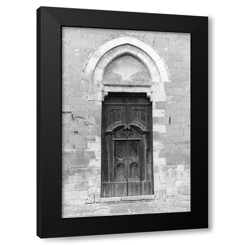 Sanctuary Black Modern Wood Framed Art Print by DeNardo, Laura