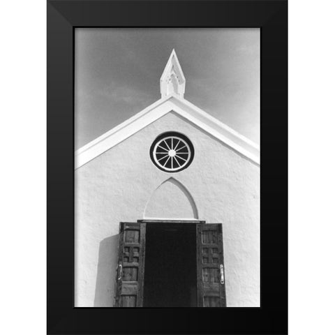 Bermuda Architecture I Black Modern Wood Framed Art Print by DeNardo, Laura