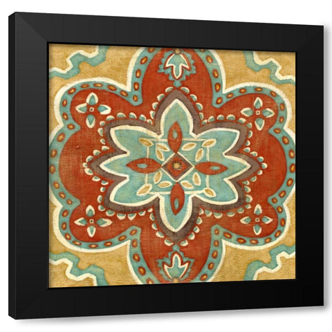 Small Turkish Spice III Black Modern Wood Framed Art Print with Double Matting by Zarris, Chariklia