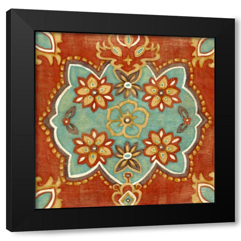 Small Turkish Spice IV Black Modern Wood Framed Art Print with Double Matting by Zarris, Chariklia