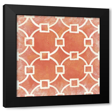 Small Modern Symmetry VIII Black Modern Wood Framed Art Print with Double Matting by Zarris, Chariklia