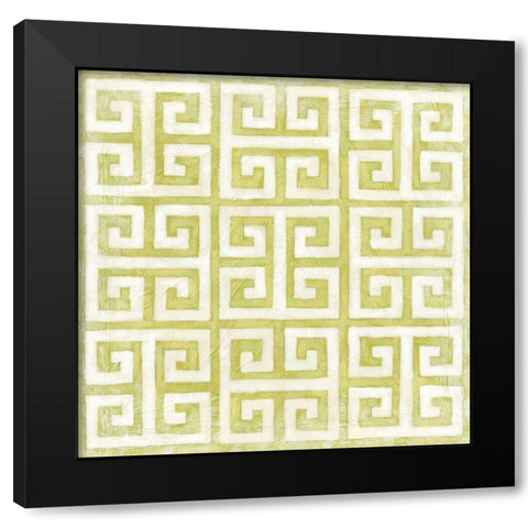 Small Modern Symmetry IX Black Modern Wood Framed Art Print with Double Matting by Zarris, Chariklia