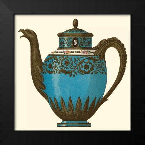 Sevres Porcelain III Black Modern Wood Framed Art Print by Garnier