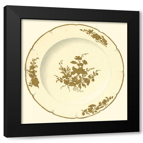 Sevres Porcelain VII Black Modern Wood Framed Art Print by Garnier