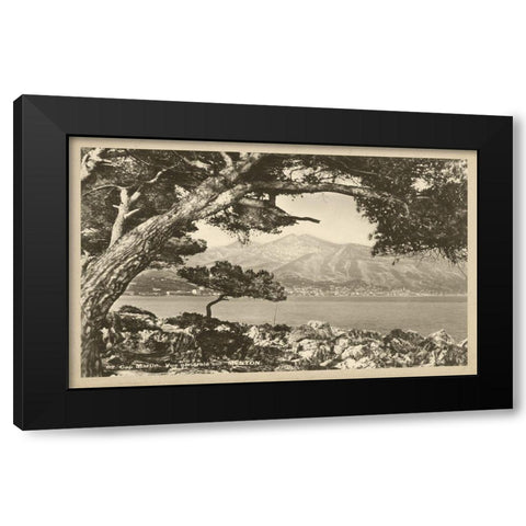 Summer in France IV Black Modern Wood Framed Art Print by Unknown