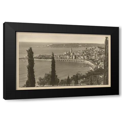 Summer in France VI Black Modern Wood Framed Art Print by Unknown