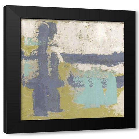 Chelsea Abstract I Black Modern Wood Framed Art Print by Meagher, Megan