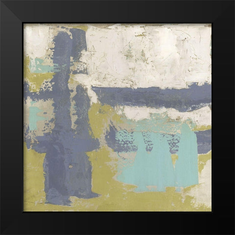 Chelsea Abstract I Black Modern Wood Framed Art Print by Meagher, Megan