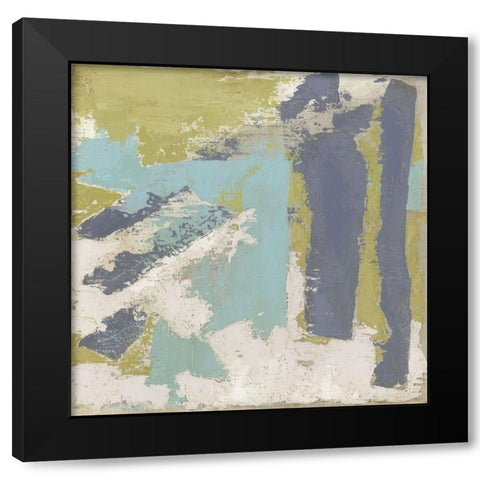 Chelsea Abstract II Black Modern Wood Framed Art Print by Meagher, Megan