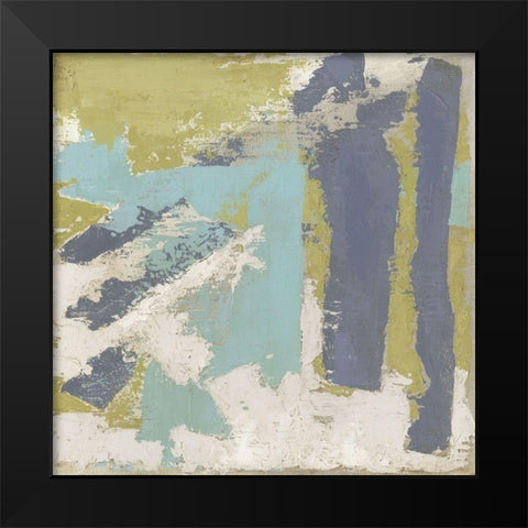 Chelsea Abstract II Black Modern Wood Framed Art Print by Meagher, Megan