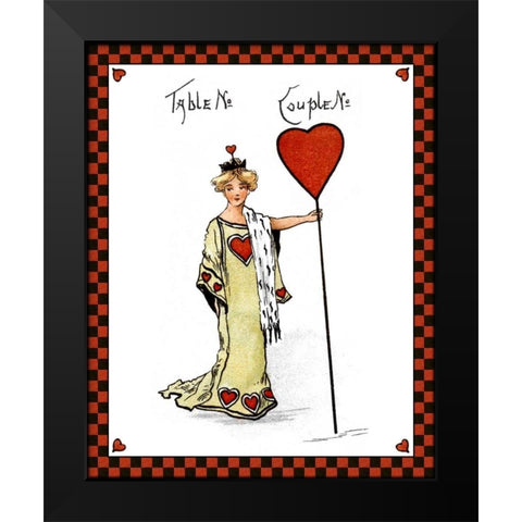 Bridge Party IV Black Modern Wood Framed Art Print by Vision Studio