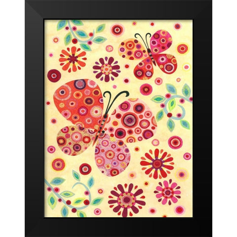 Breezy Day Black Modern Wood Framed Art Print by Conway, Kim