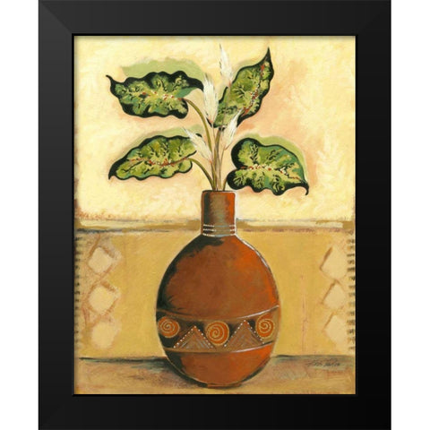 Southwest Terra Cotta I Black Modern Wood Framed Art Print by Taylor, Kris