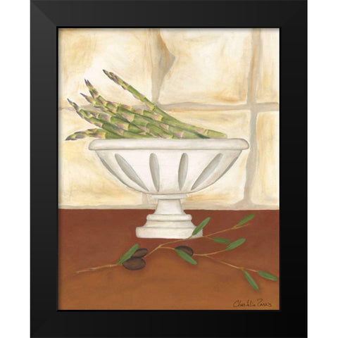 Tuscan Harvest IV Black Modern Wood Framed Art Print by Zarris, Chariklia
