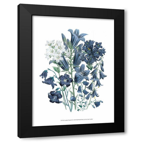Loudon Florals III Black Modern Wood Framed Art Print by Loudon, Jane