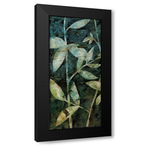 Mystic Reflections Panel I Black Modern Wood Framed Art Print with Double Matting by Meagher, Megan