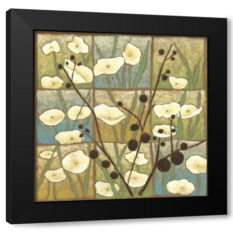 Orchard View I Black Modern Wood Framed Art Print with Double Matting by Zarris, Chariklia