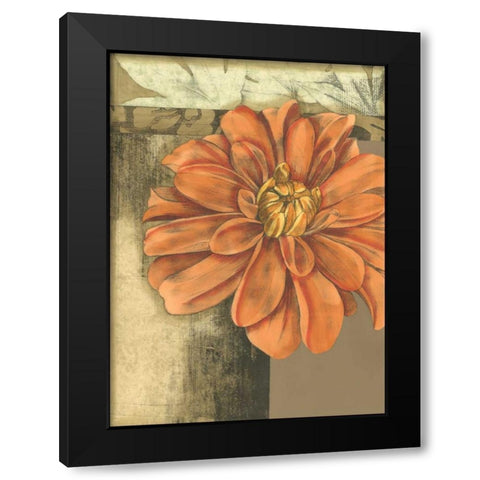 Small Ethereal Bloom II Black Modern Wood Framed Art Print by Goldberger, Jennifer