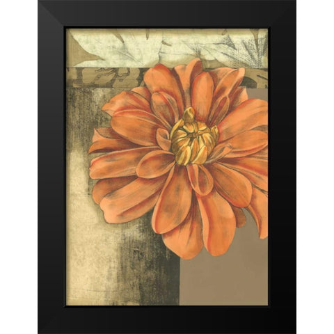 Small Ethereal Bloom II Black Modern Wood Framed Art Print by Goldberger, Jennifer