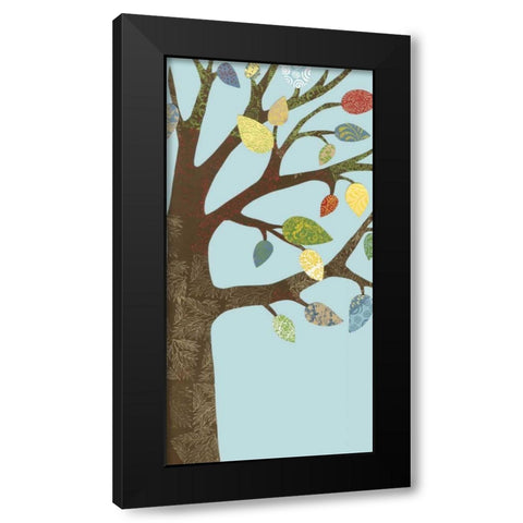 Arbor Patterns I Black Modern Wood Framed Art Print by Meagher, Megan