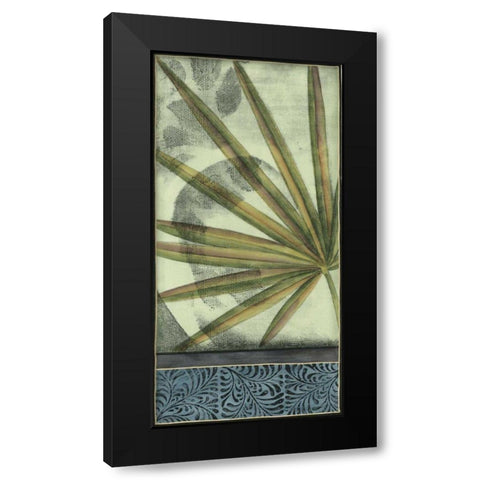 Small Sophisticated Palm I Black Modern Wood Framed Art Print by Goldberger, Jennifer