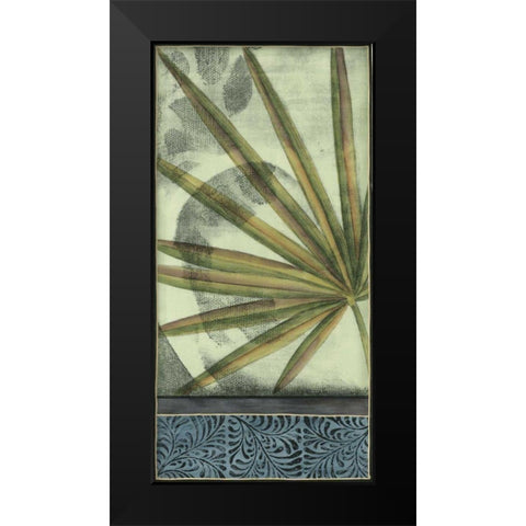 Small Sophisticated Palm I Black Modern Wood Framed Art Print by Goldberger, Jennifer