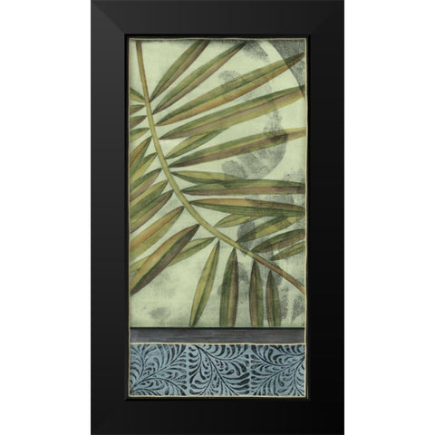 Small Sophisticated Palm II Black Modern Wood Framed Art Print by Goldberger, Jennifer